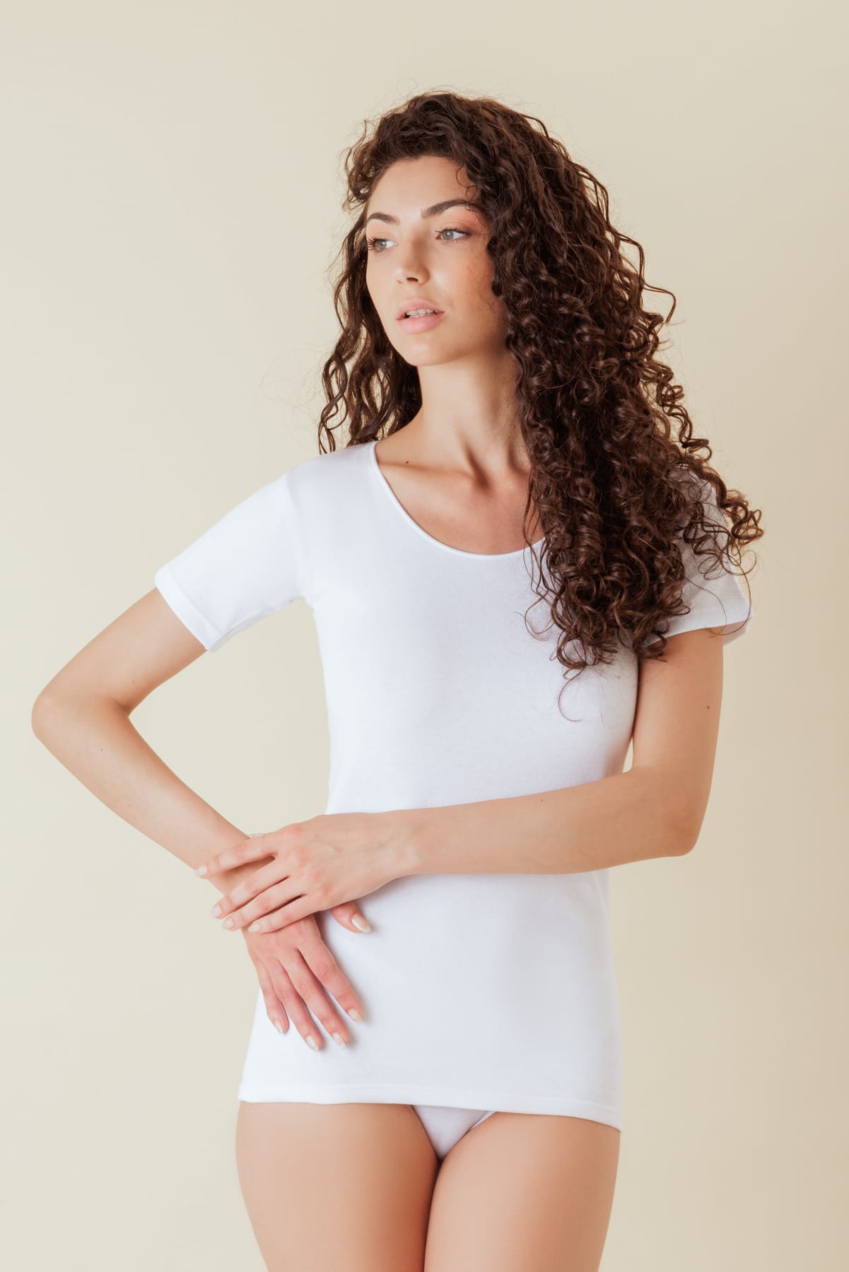 Speedy Line Maglia Mezza Manica Caldo Cotone Pack 3pz. OP11