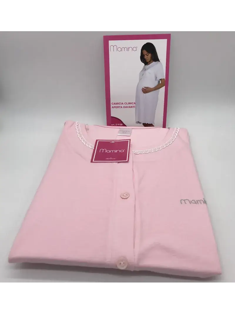 Mamina Camicia Da Notte Clinica Aperta Avanti art. z9120
