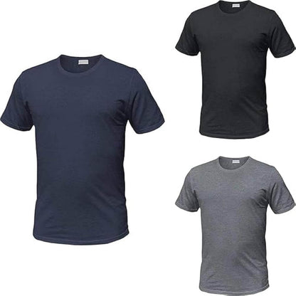 T-Shirt Enrico Coveri Girocollo art.1000 Bielastico Assortito Pack 3pz.