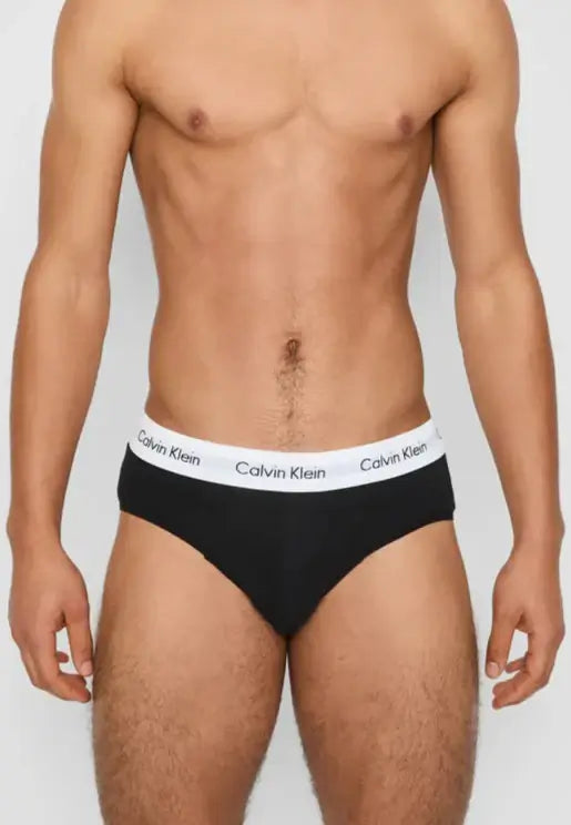 Slip Calvin Klein Pack 3pz. Nero