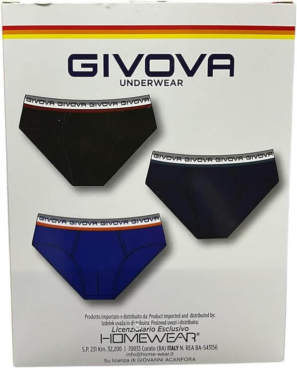 Givova Slip GS121T Pack 3pz.