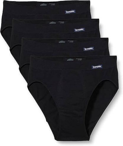 Slip Seamless Microfibra Pompea Pack 3pz. Neri