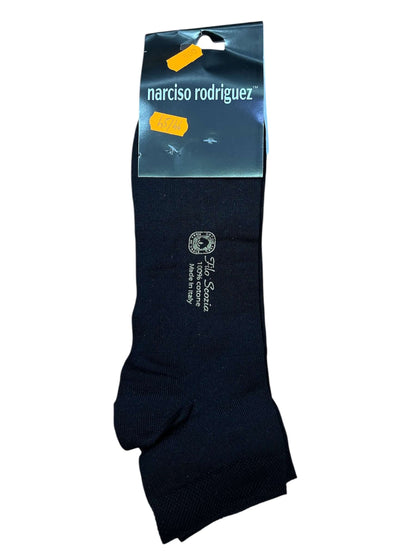 Narciso Rodriguez Calzino Filo Scozia pack of socks; made in Italy quality, featuring fresh cotton for everyday wear.