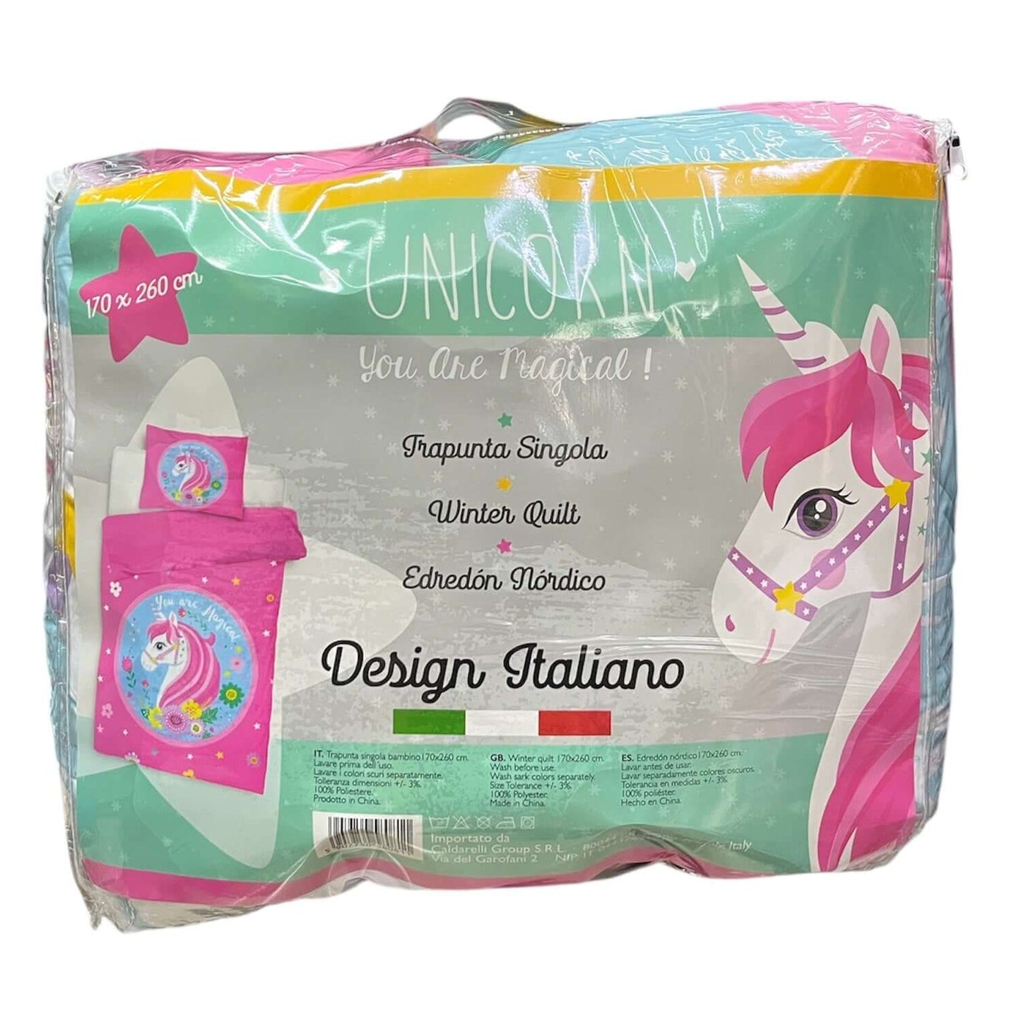 Trapunta Unicorno Bimba