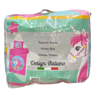 Trapunta Unicorno Bimba