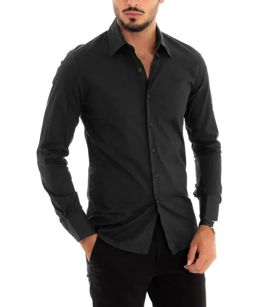Gio Camicia Classica o Cerimonia Made In Italy 100%