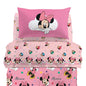 Caleffi Lenzuola Completo Minnie Rainbow Singola