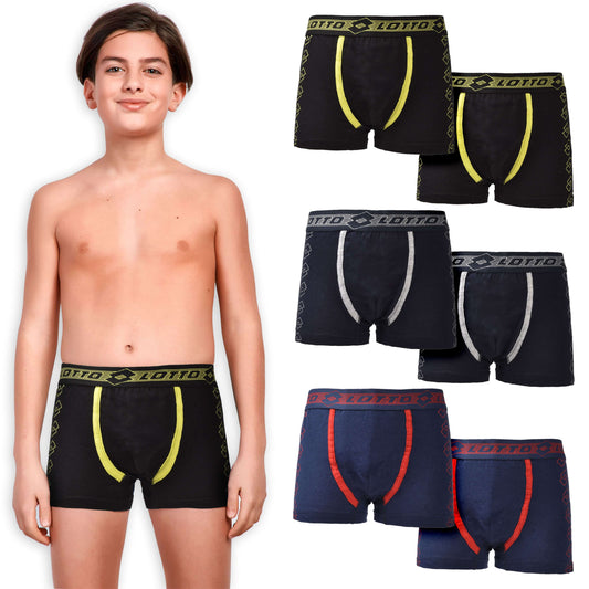 Lotto Boxer Assortito Bambino Pack 6pz.