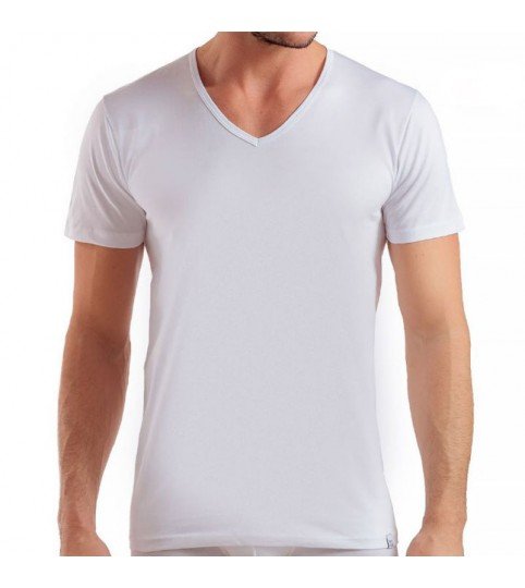 Enrico Coveri Scollo a V Caldo Cotone Pack 3pz.