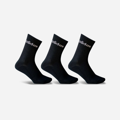 Calzini Adidas Performance Spugna Pack 3pz. Neri Unisex