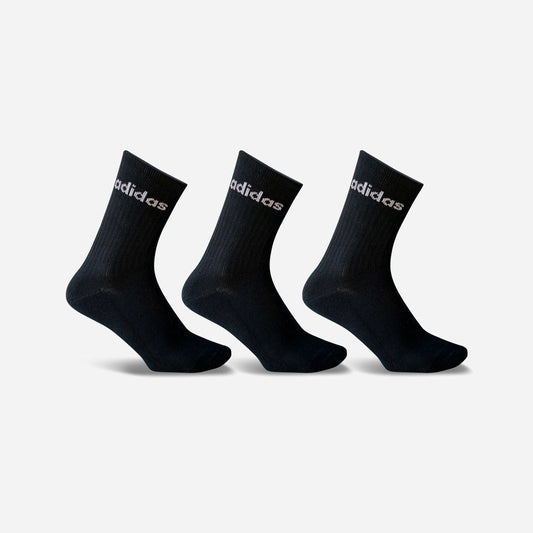 Calzini Adidas Performance Spugna Pack 3pz. Neri Unisex