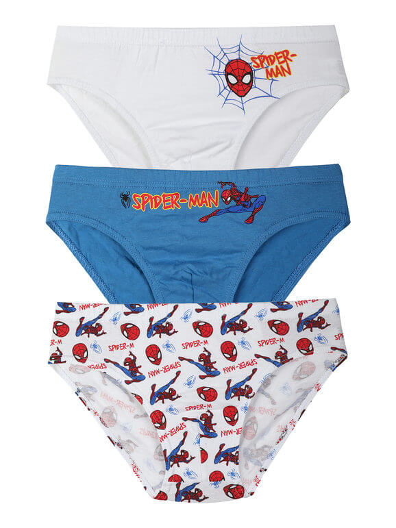 Slip Bimbo Spider Man Pack 3pz.